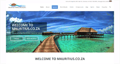 Desktop Screenshot of mauritius.co.za